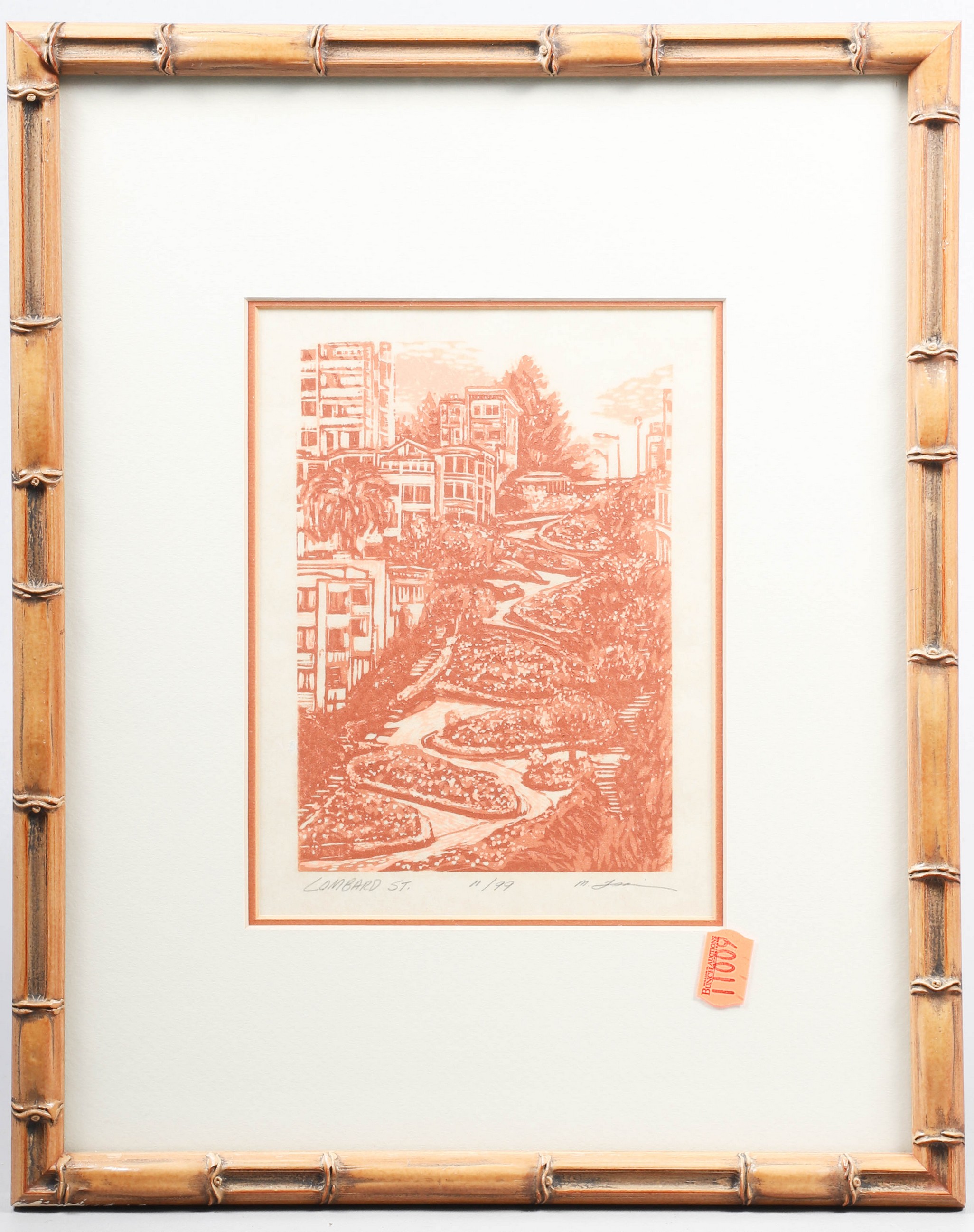 San Francisco Lombard Street print,