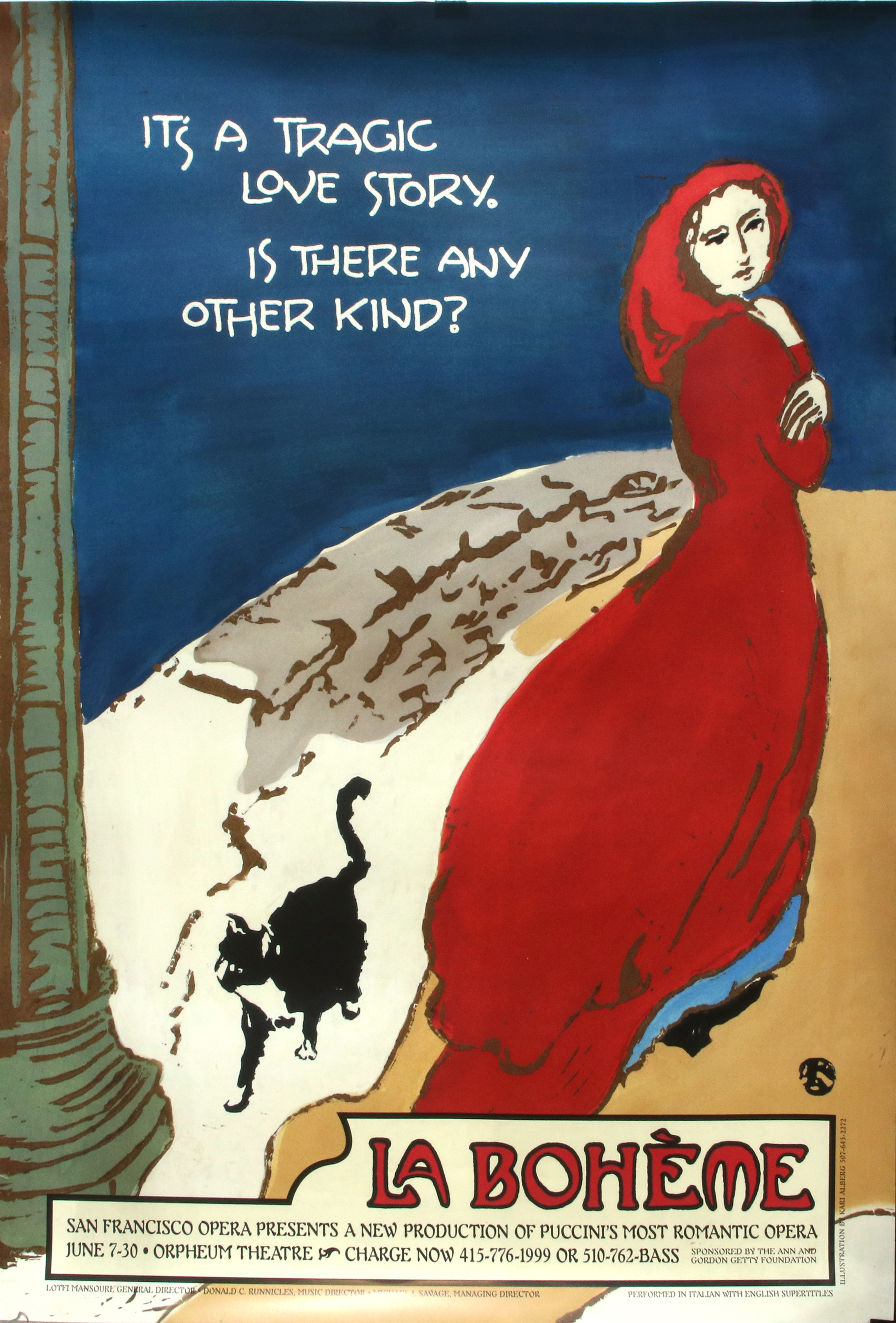 SAN FRANCISCO OPERA, LA BOHEME,