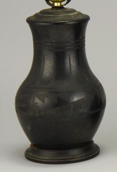 SAN ILDEFANSO BLACK-ON-BLACK P