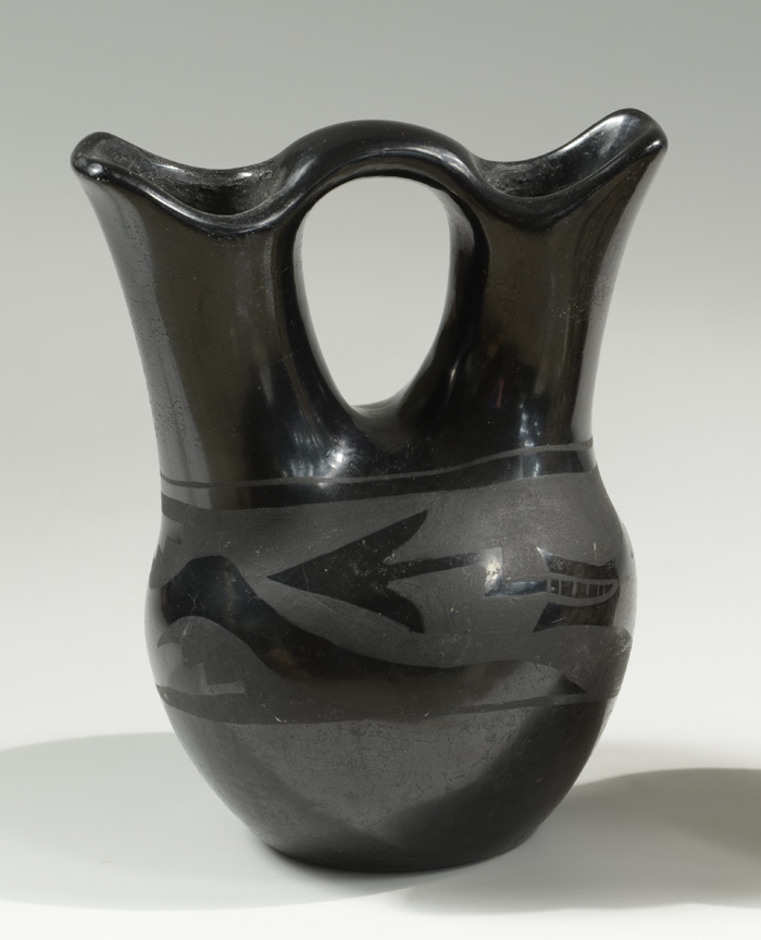 SAN ILDEFONSO BLACK ON BLACK