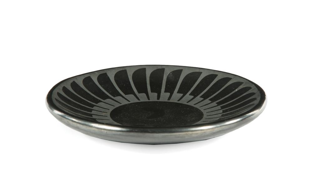 SAN ILDEFONSO BLACK POTTERY