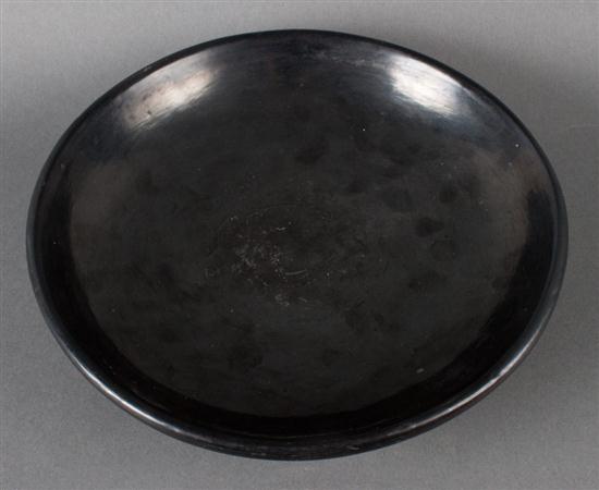 San Ildefonso blackware pottery