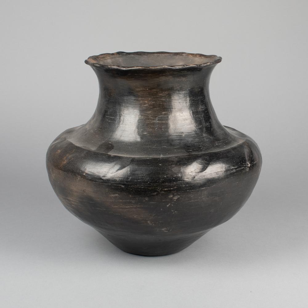 SAN JUAN, BLACKWARE WATER JAR,