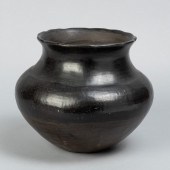 SAN JUAN PUEBLO, BLACKWARE JAR