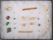 SAN LAZARO, BEADS AND WORKED T