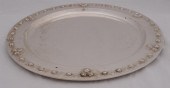 SANBORN'S SILVER CIRCULAR TRAY