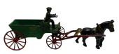 "SAND & GRAVEL" ROAD WORKERS W