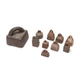SANDERS FOUNDRY IRON WEIGHTS,