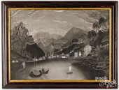 SANDPAPER DRAWING LANDSCAPE, 1