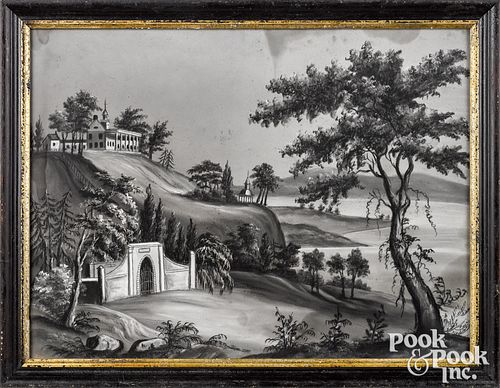 SANDPAPER DRAWING OF MT. VERNON,