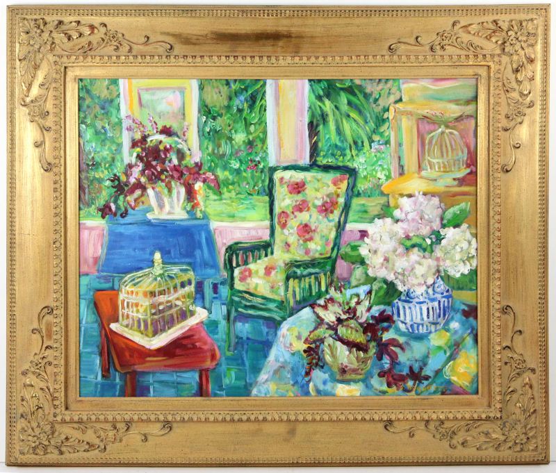Sandra Baggette (SC) Sunlit Roomoil