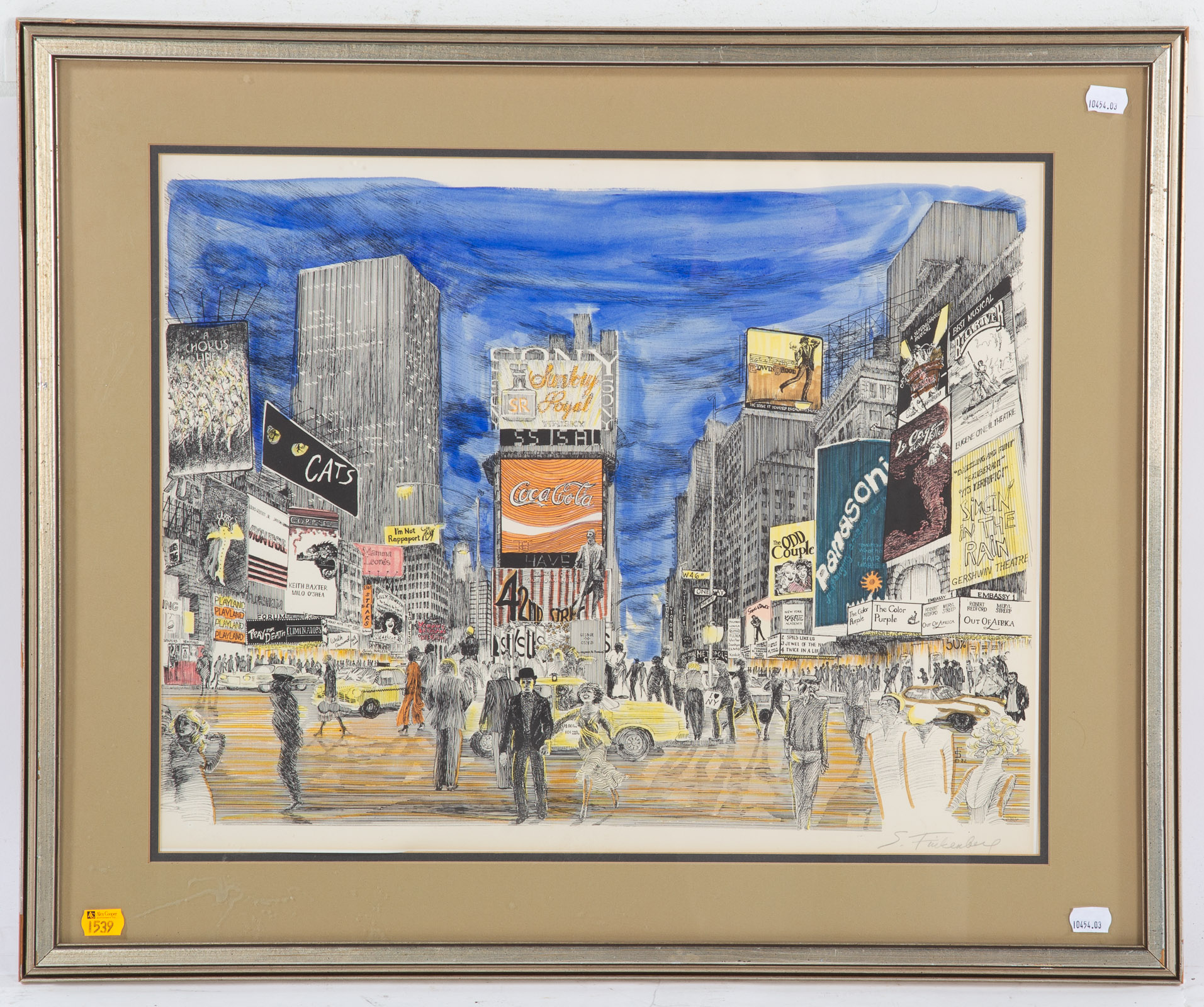 SANDRA FINKENBERG. TIMES SQUARE,