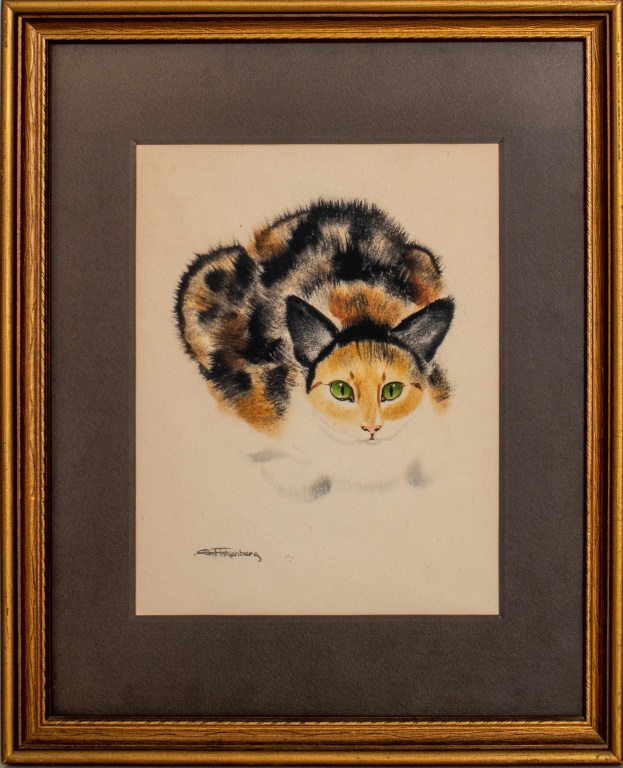 SANDRA FINKENBERG TORTOISESHELL CAT