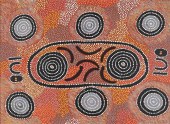 SANDRA NAMPITJINPA DOT ABORIGI