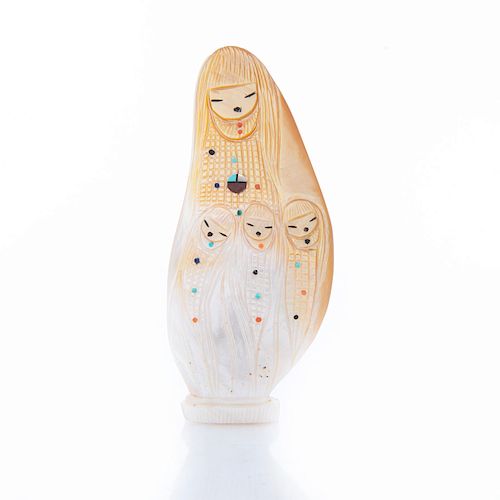 SANDRA QUANDELACY HAND CARVED