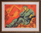 SANDRO CHIA (b. 1946): MAN IN