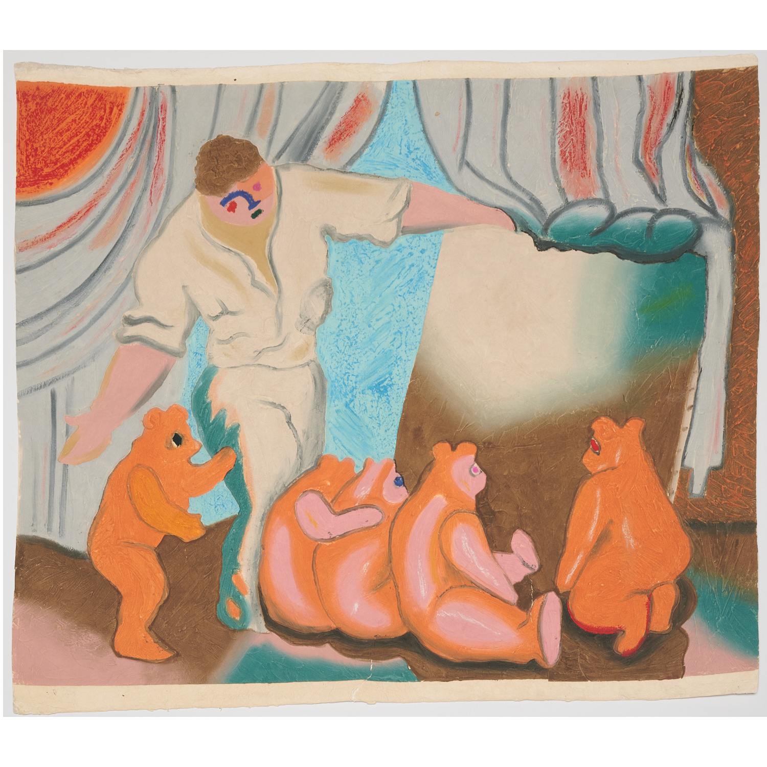 SANDRO CHIA, MIXED MEDIA ETCHING