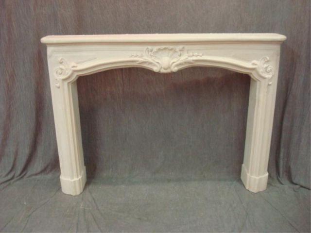 Sandstone Style Fireplace Mantel.