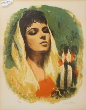 SANDU LIBERMAN LITHOGRAPH SHAB