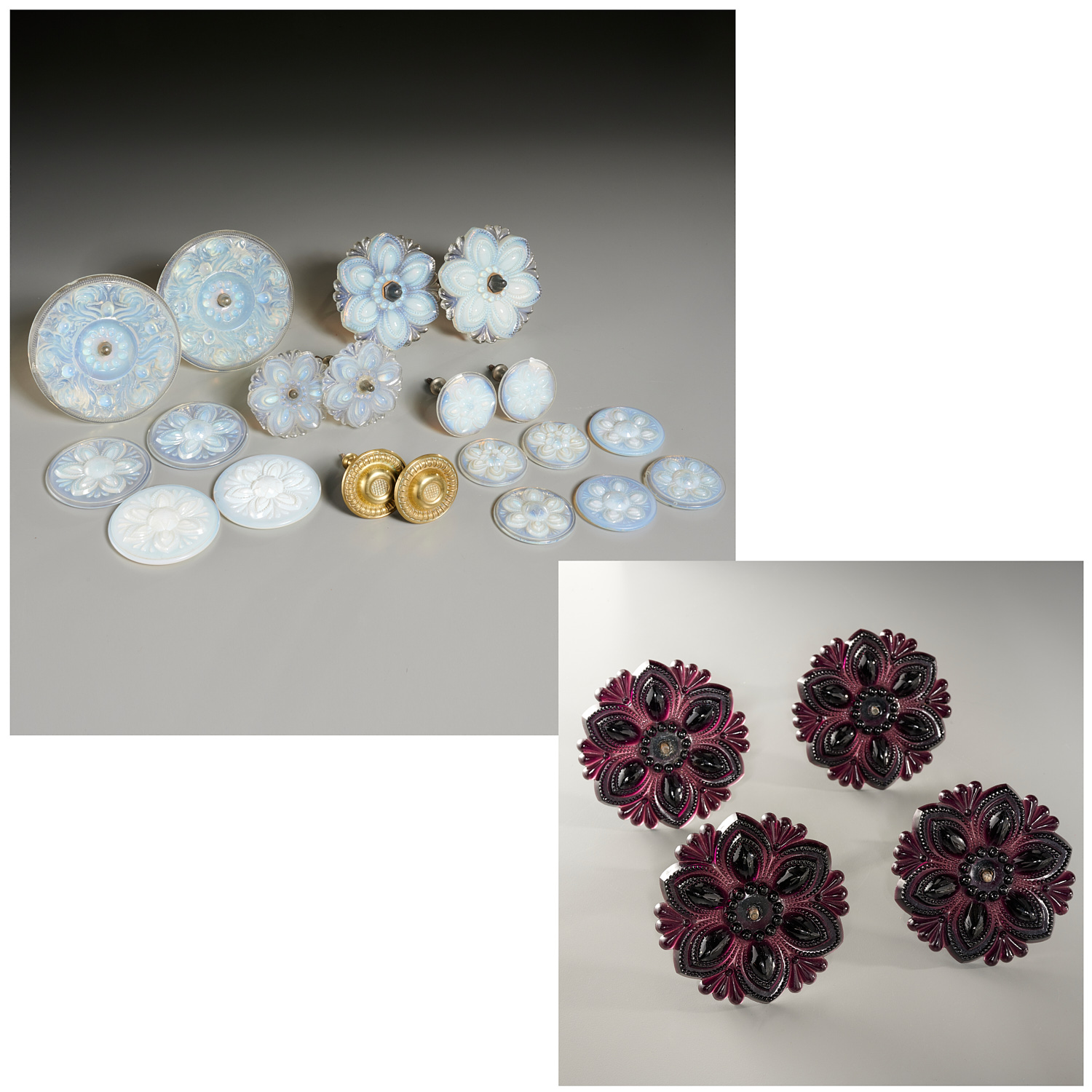SANDWICH GLASS CURTAIN TIE-BACK