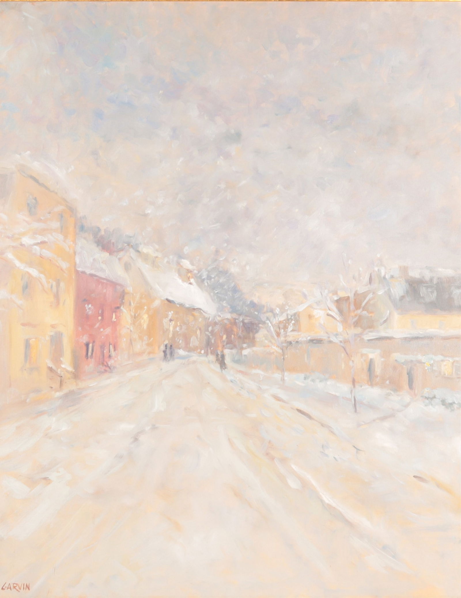SANDY GARVIN - WINTER SNOWFALL -