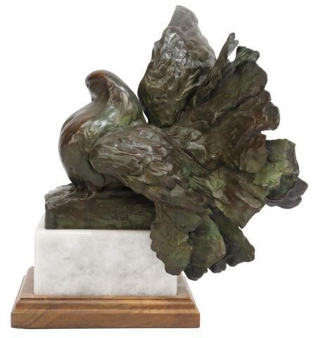 SANDY SCOTT (B.1943) FANTAIL PIGEON
