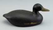 SANDY SHERMAN BLACK DUCK DECOY