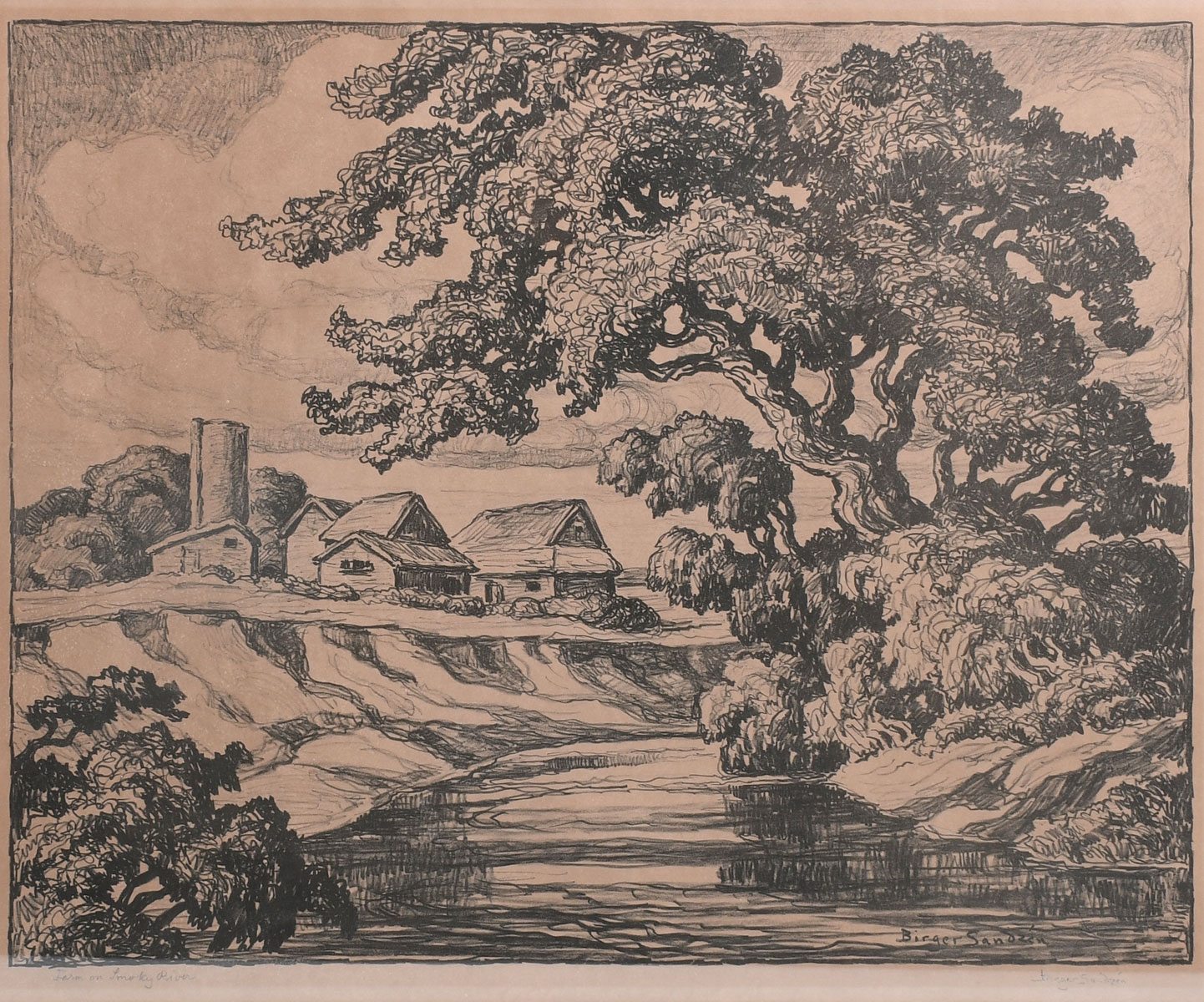 SANDZEN, Birger, (Swedish,
