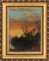 SANFORD GIFFORD "LANDSCAPE AT