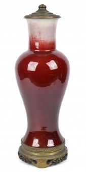 SANG DE BOEUF GLAZED CHINESE P
