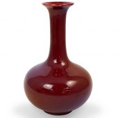 SANG DE BOEUF GLAZED VASEDESCR