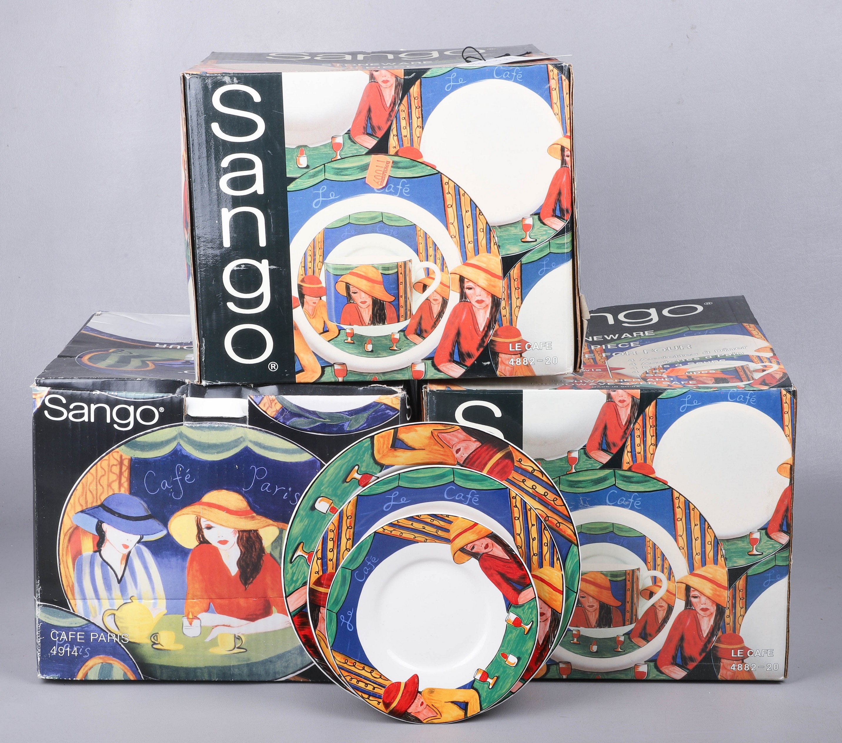 Sango Dinnerware for 12, NIB,  (12)