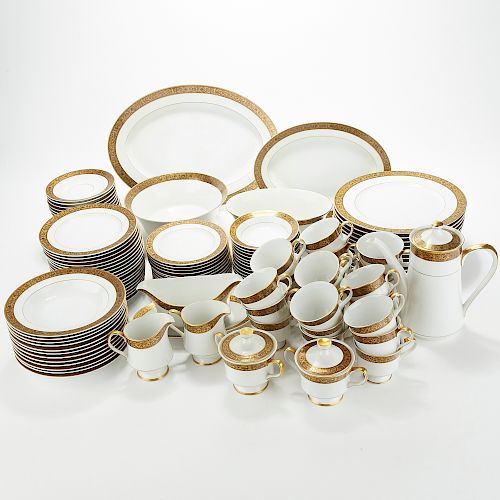 SANGO HAMPTON PORCELAIN DINNER