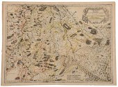 SANSON - MAP OF LORRAINE, 1656