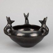 SANTA CLARA, BLACKWARE BOWL WI