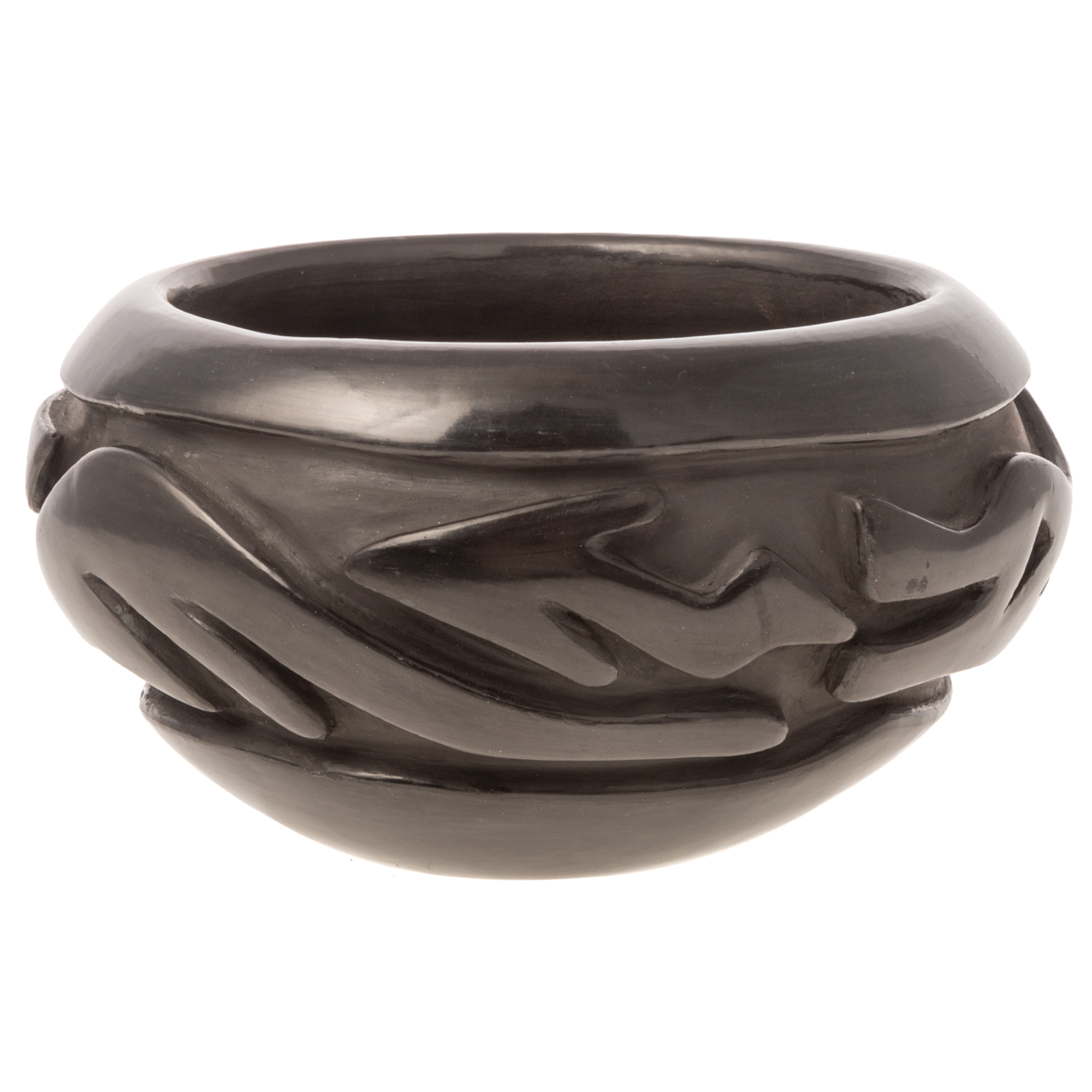 SANTA CLARA BLACKWARE POT, MARY