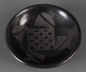 Santa Clara blackware pottery