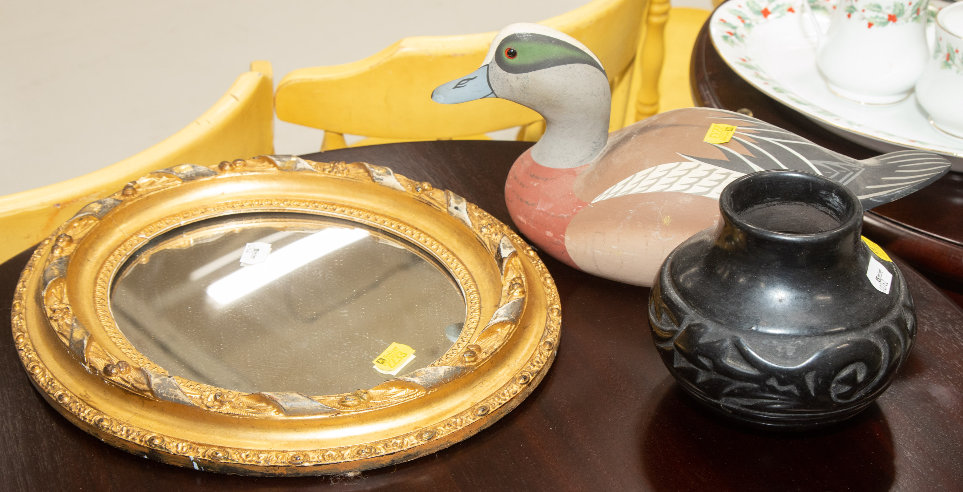 SANTA CLARA POT, DECOY & MIRROR