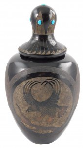 SANTA CLARA POTTERY BY CORN MO