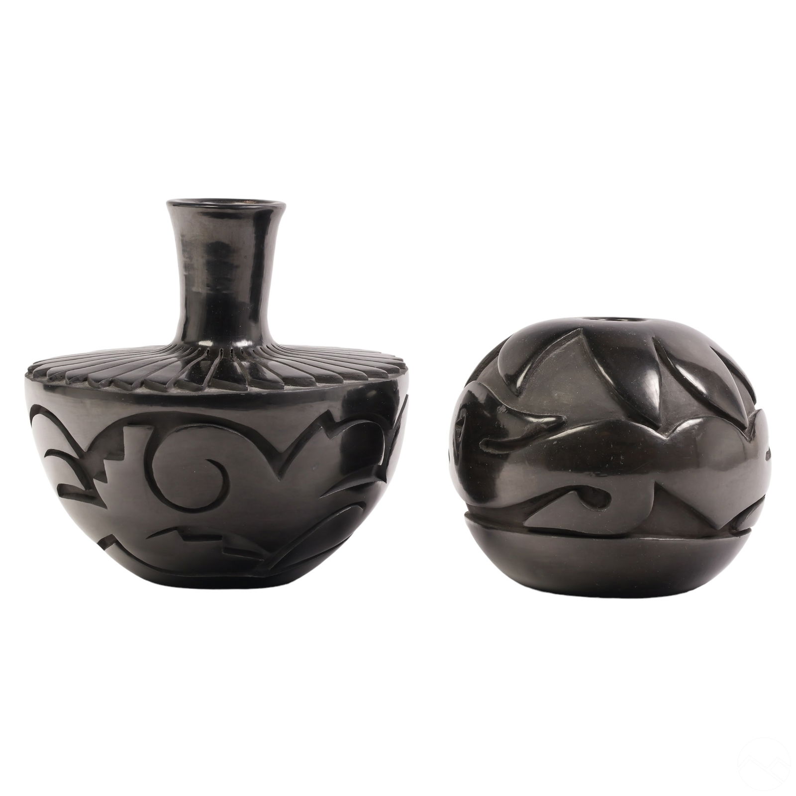 SANTA CLARA PUEBLO BLACKWARE ART