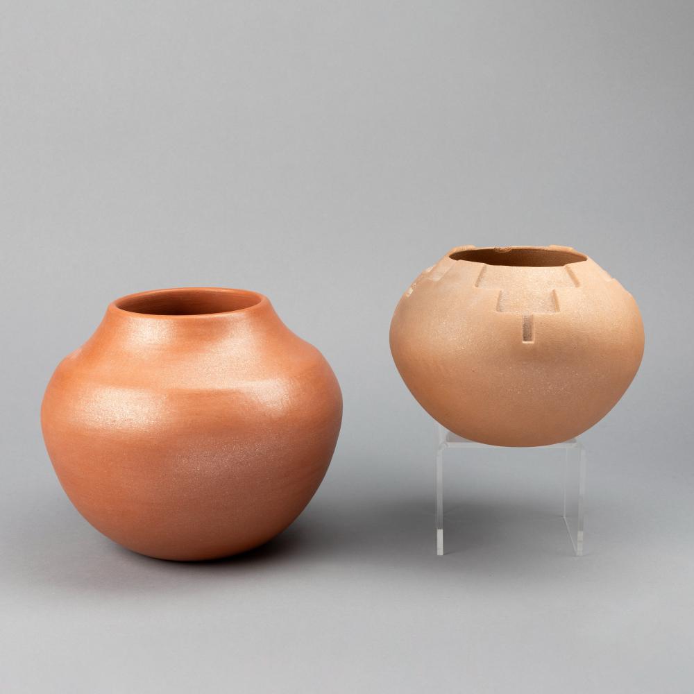 SANTA CLARA/SAN ILDEFONSO, PAIR