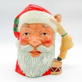 SANTA CLAUS DOLL ON DRUM D6668