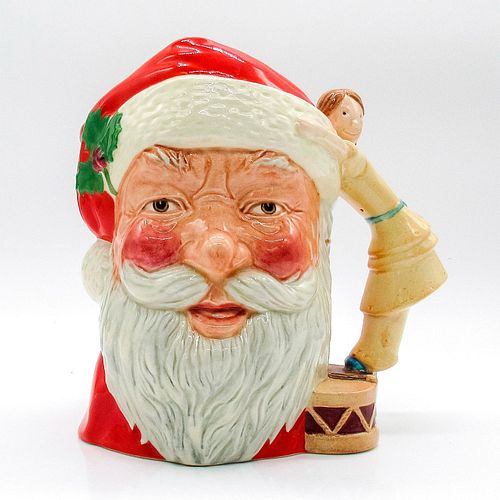 SANTA CLAUS DOLL ON DRUM D6668 -