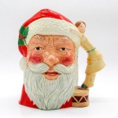 SANTA CLAUS DOLL ON DRUM D6668