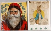 SANTA CLAUS OIL CLOTH BROADSID