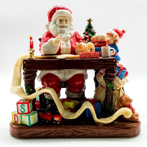 SANTA MAKES HIS LIST HN5468 - ROYAL
