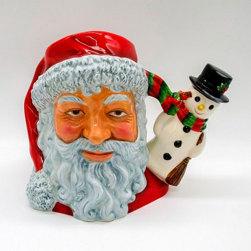 SANTA WITH SNOWMAN D7238 - LARGE