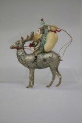 SANTA'S ELF ON REINDEER DRESDE