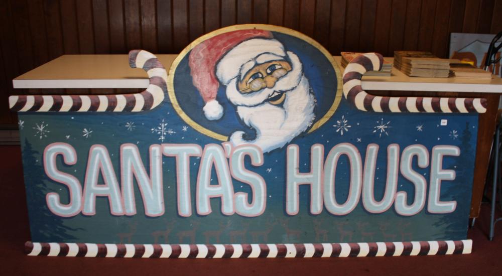 SANTA'S HOUSE' SIGNSANTA'S HOUSE'