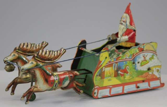 SANTEE CLAUS SLEIGH TOY Ferdinand